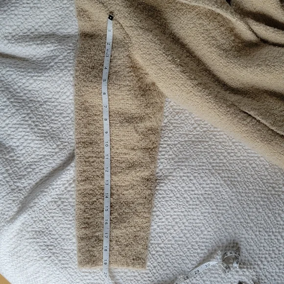 Eileen Fisher Cream Teddy Jacket - Picture 7 of 8